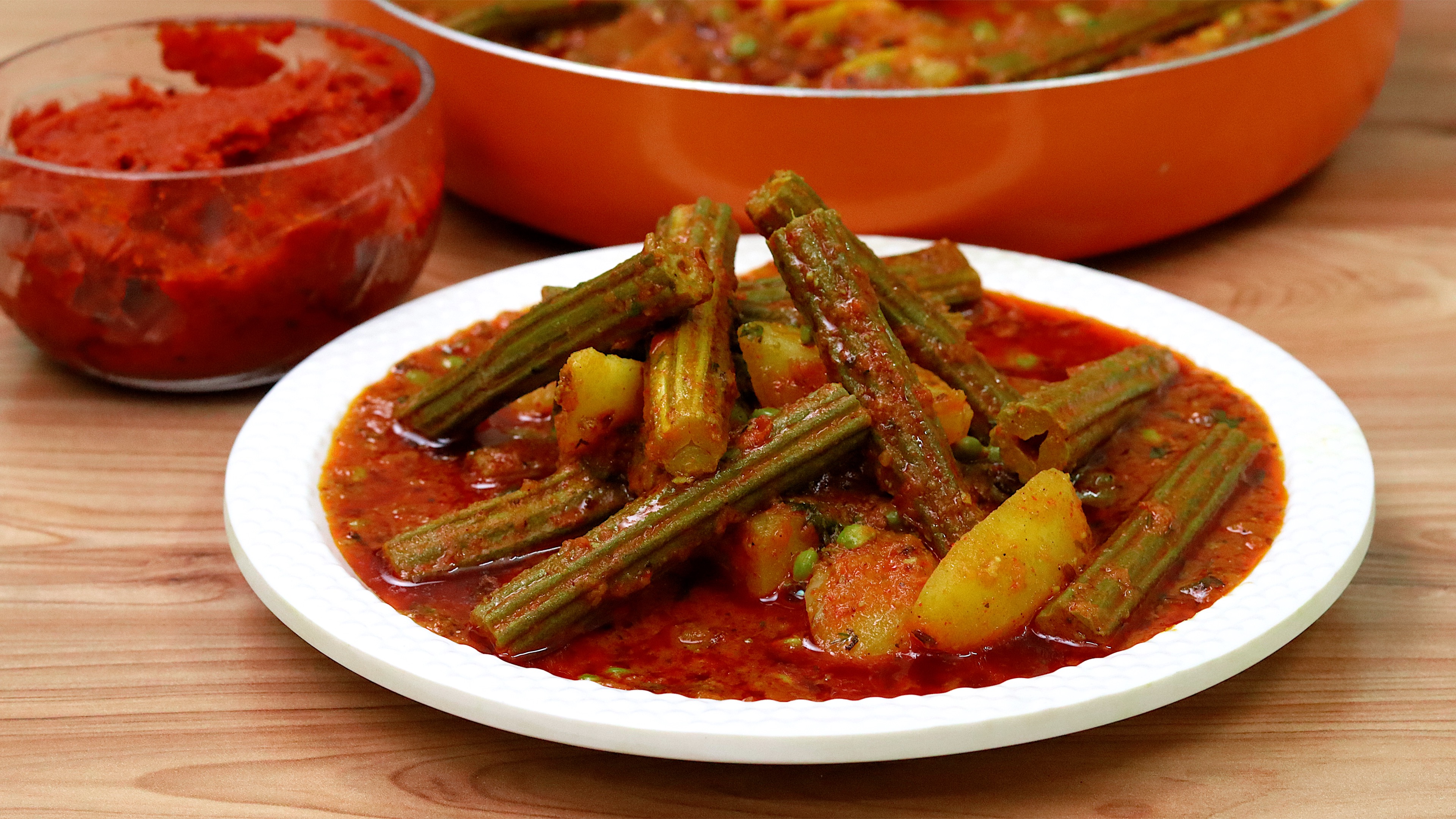 Sahjan Fali Sabji  Drumstick Curry Recipe - सहजन फली की