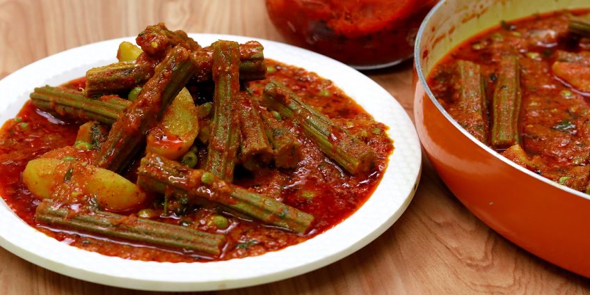 Drumstick Aloo Sabji