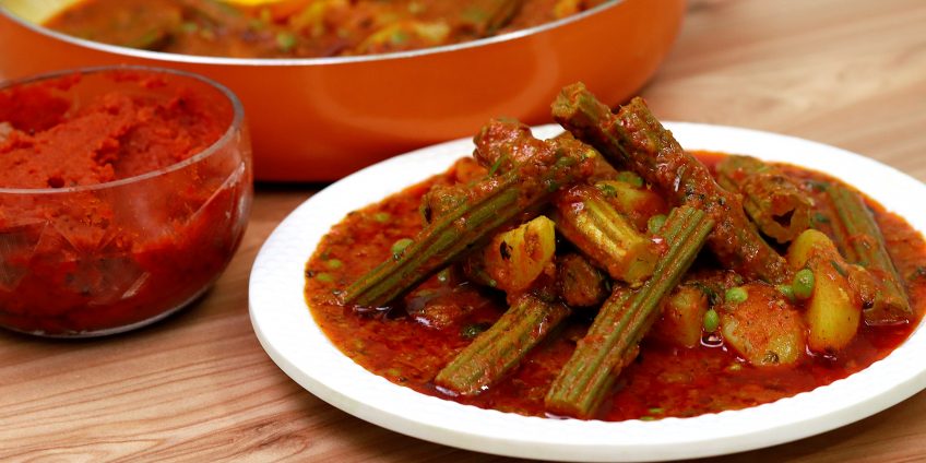Drumstick Aloo Sabji