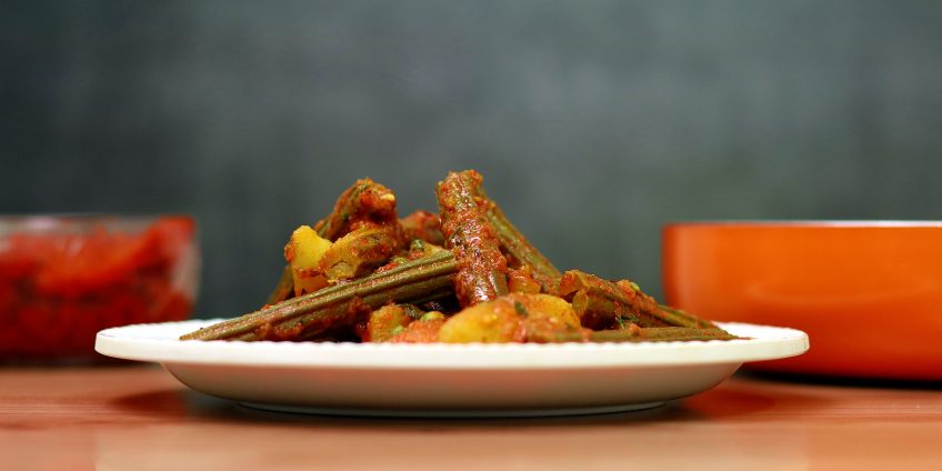 Drumstick Aloo Sabji
