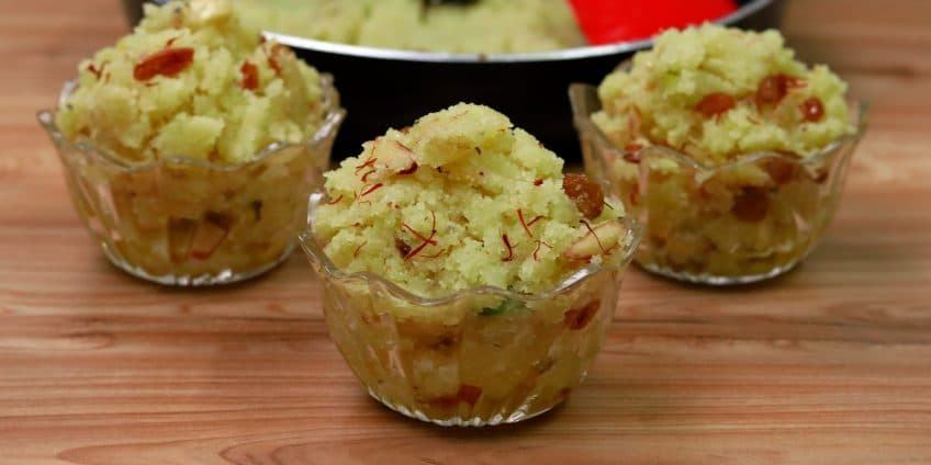 Kesar Suji Halwa