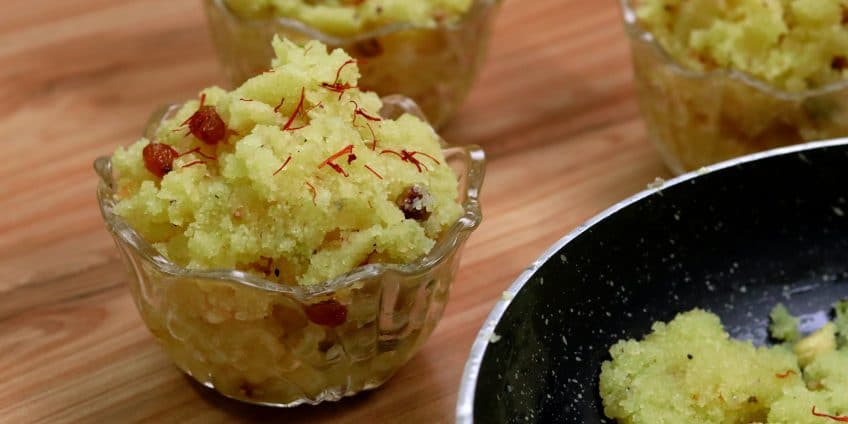 Kesar Suji Halwa