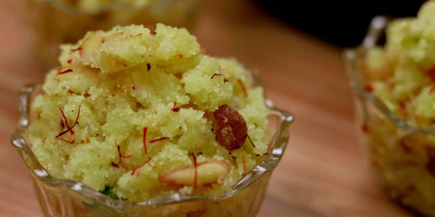 Kesar Suji Halwa