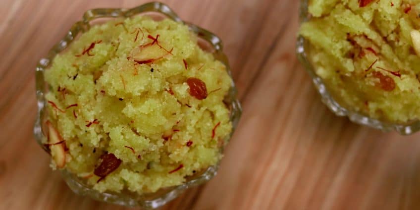 Kesar Suji Halwa