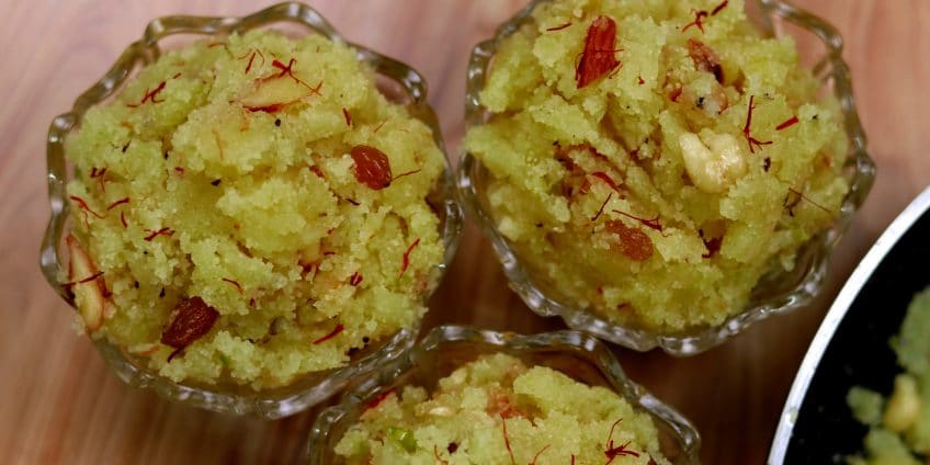 Kesar Suji Halwa