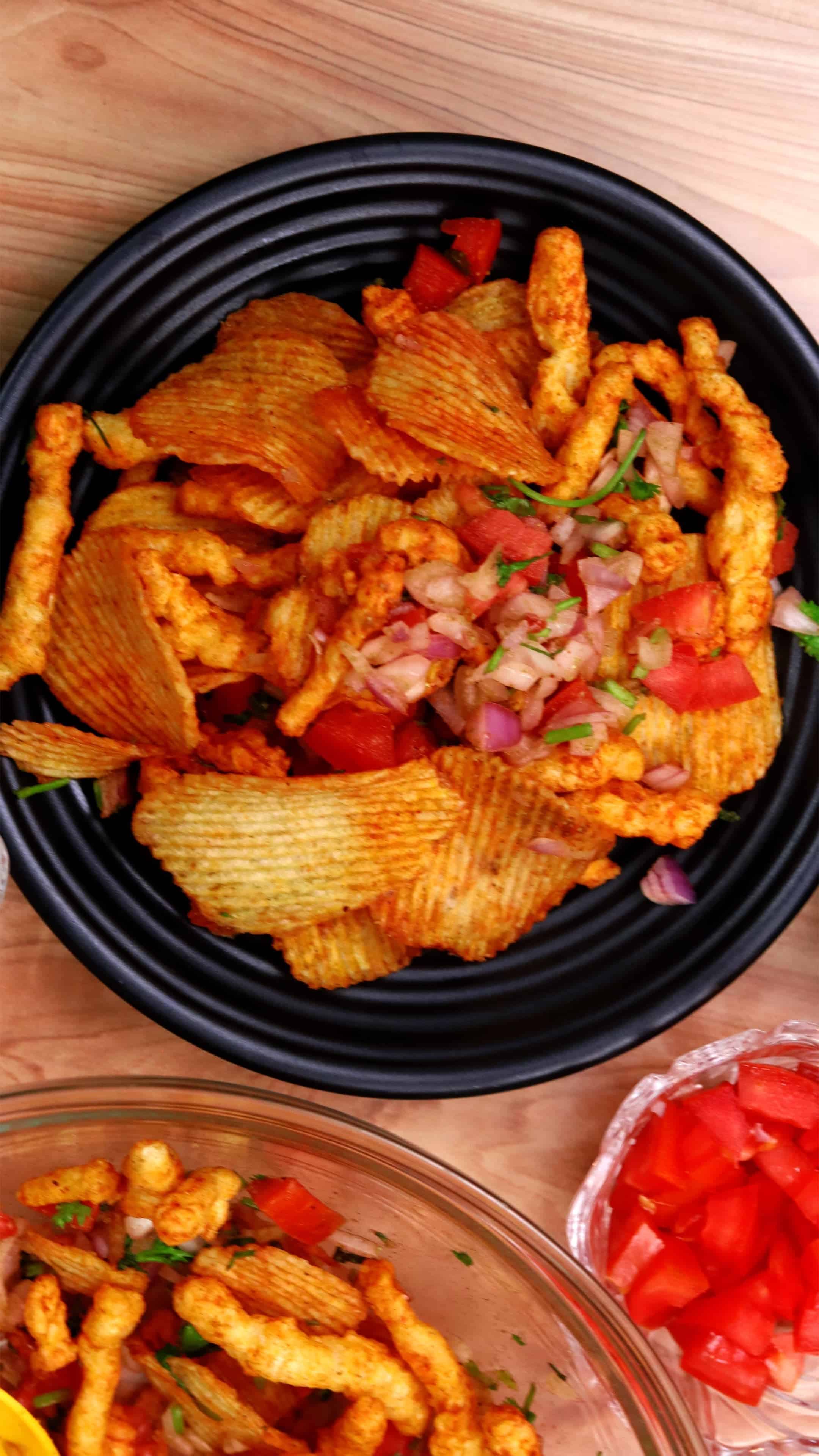 Lays Kurkure Chaat