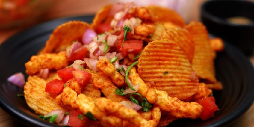 Lays Kurkure Chaat