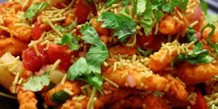 Kurkure Bhel or Chaat