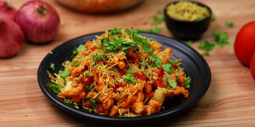Kurkure Bhel or Chaat