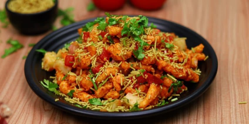 Kurkure Bhel or Chaat