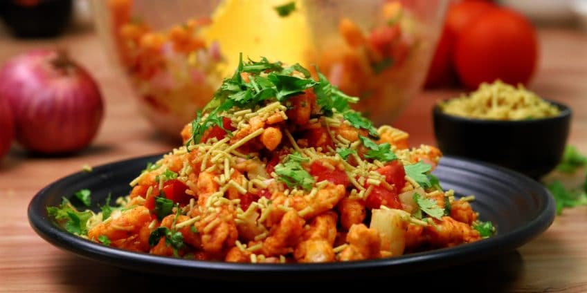 Kurkure Bhel or Chaat