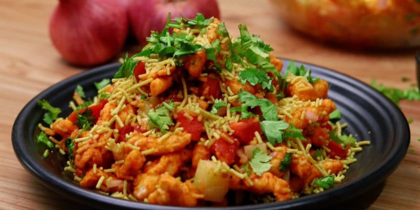 Kurkure Bhel or Chaat
