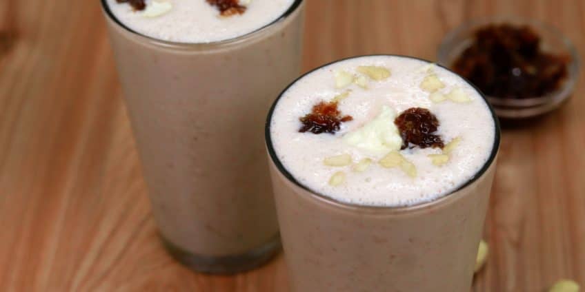 Kaju Gulkand Lassi