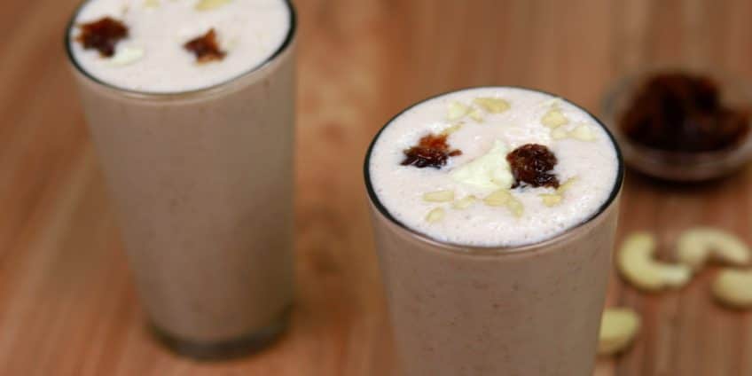 Kaju Gulkand Lassi
