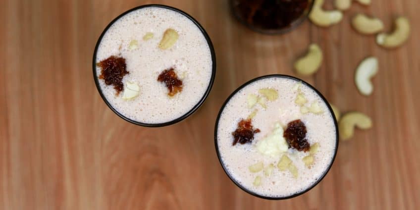 Kaju Gulkand Lassi