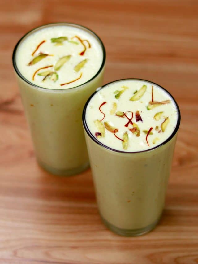 Kesar Pista Lassi - Tasted Recipes