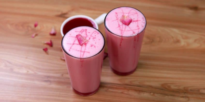 Rose Lassi