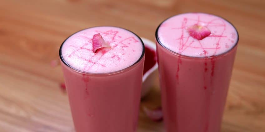 Rose Lassi