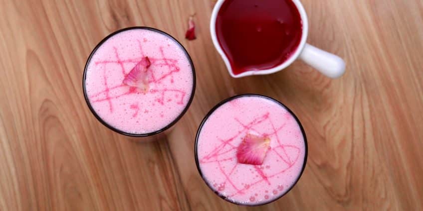 Rose Lassi