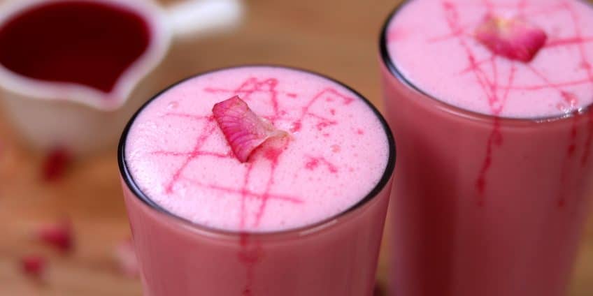 Rose Lassi