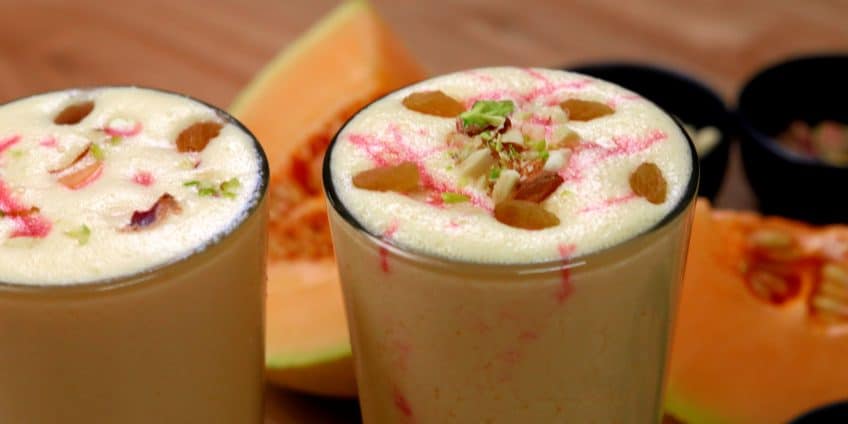 muskmelon lassi