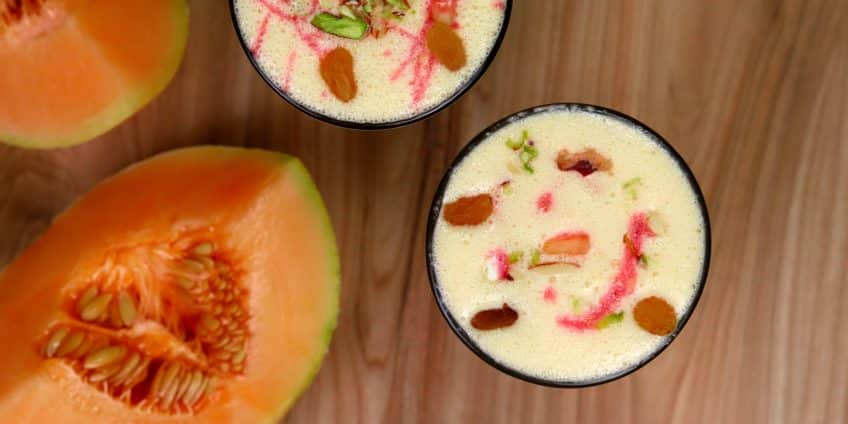 muskmelon lassi