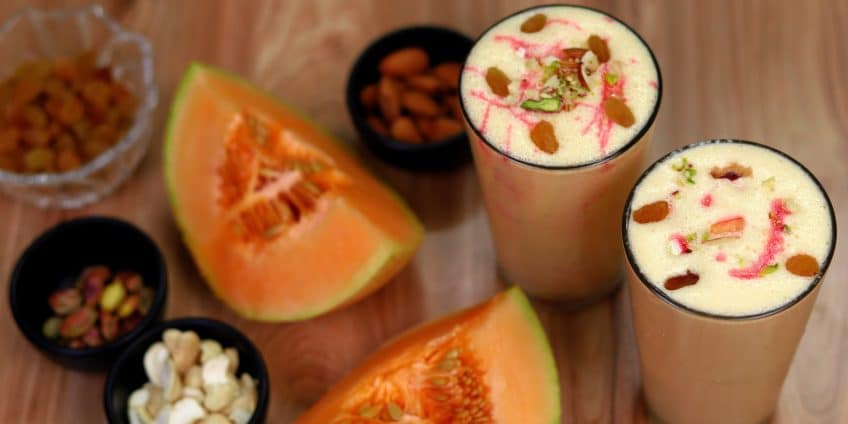 muskmelon lassi