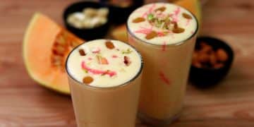 muskmelon lassi