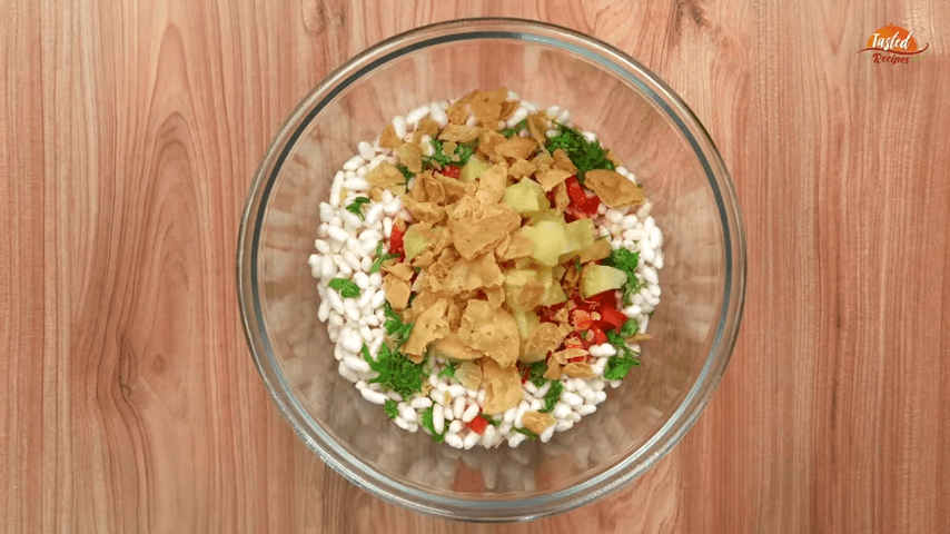 Cheese Bhel Recipe 1