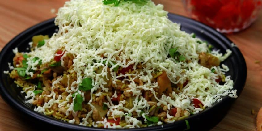 cheese bhel
