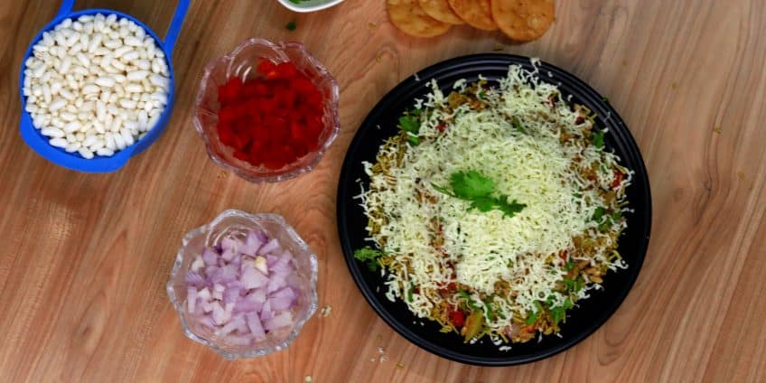 cheese bhel