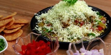 cheese bhel