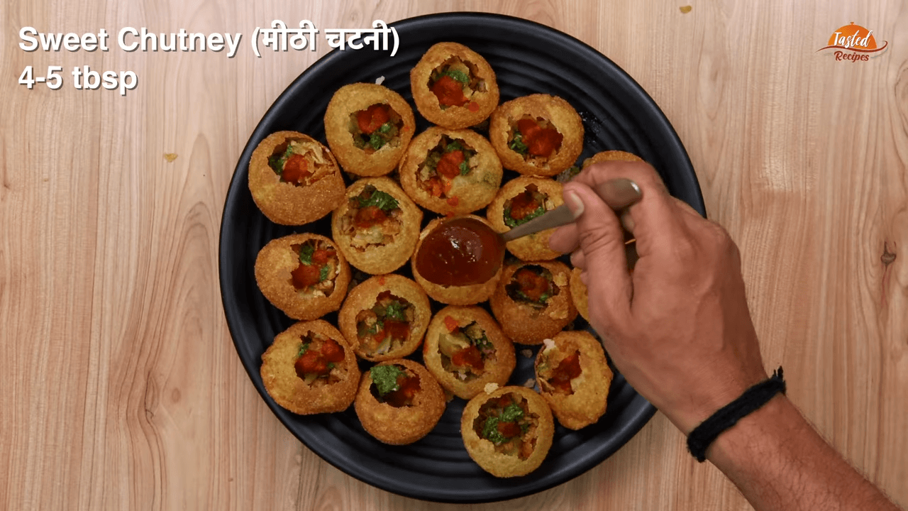 Dahi puri step 6