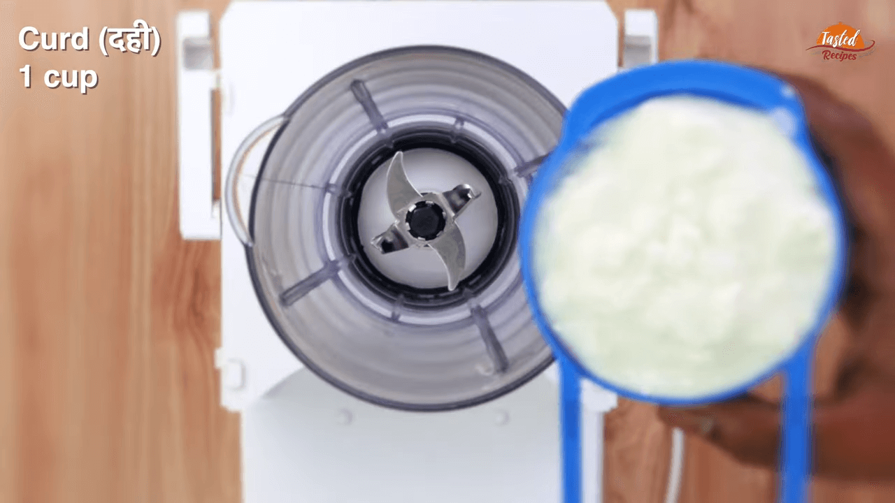 Peda lassi step 4