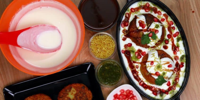 aloo tikki chaat